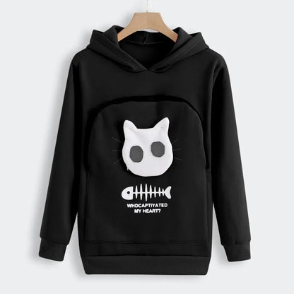 Winter Animal Pouch Hoodie