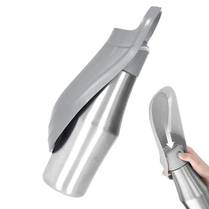 Dog Water Bottle 27oz Stainless Steel Travel Water Dispenser