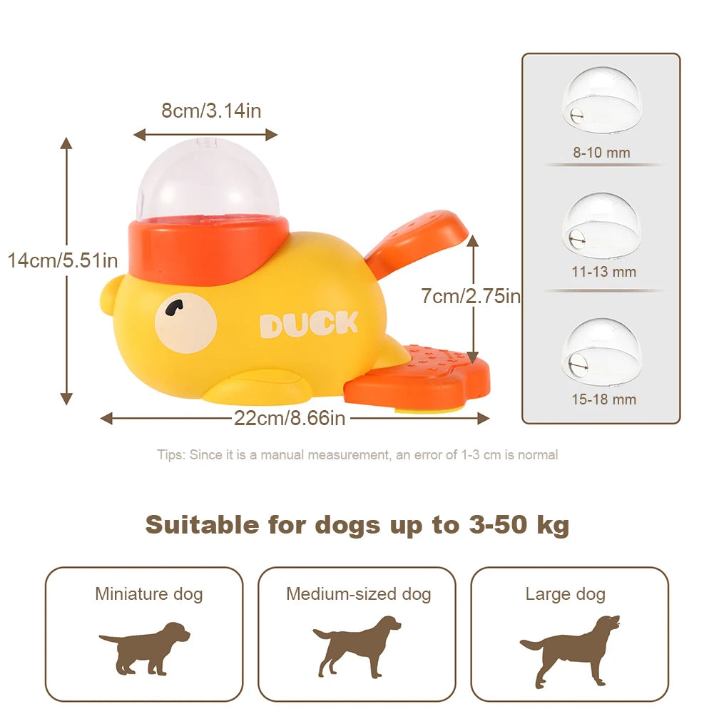Dog Puzzle Feeder Interactive Pet Food Treat Dispenser Carto