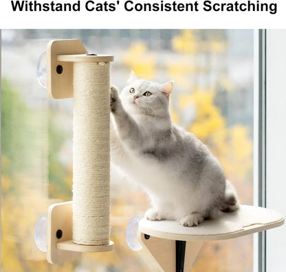 Mewoofun Cat Window Perch Hammock
