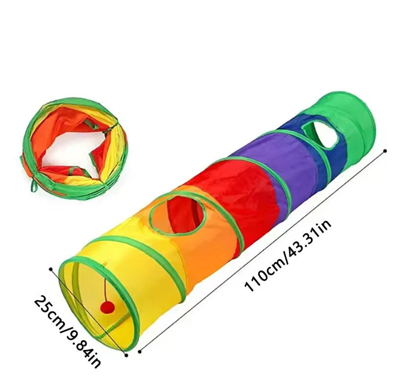 Cat Tunnel Interactive Toy Hide