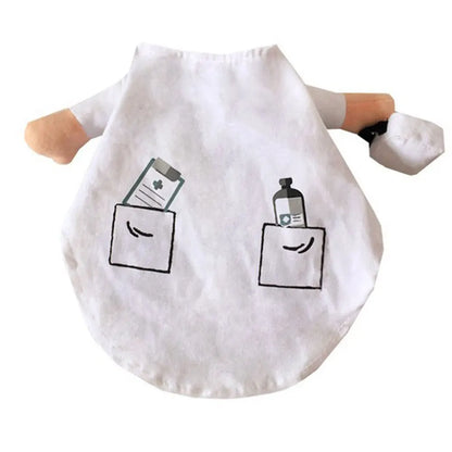 Halloween Doctor Cat Costume
