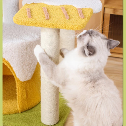 Ice-cream Style Cat Climbing Frame Three-layer Sisal Cat Scr