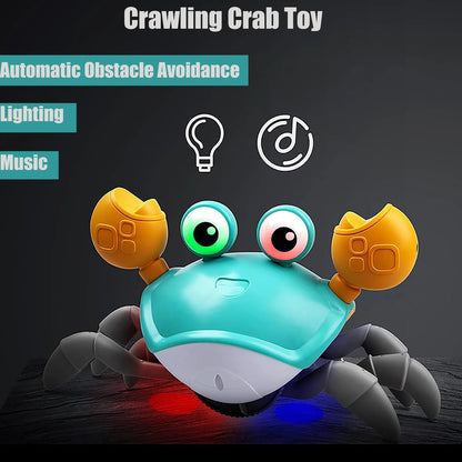 Engaging and Interactive Dancing Crab Dog Toy with Musical Sounds