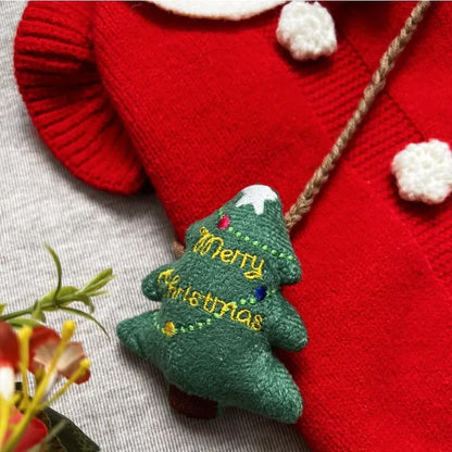Pet Christmas Sweater Princess Skirt