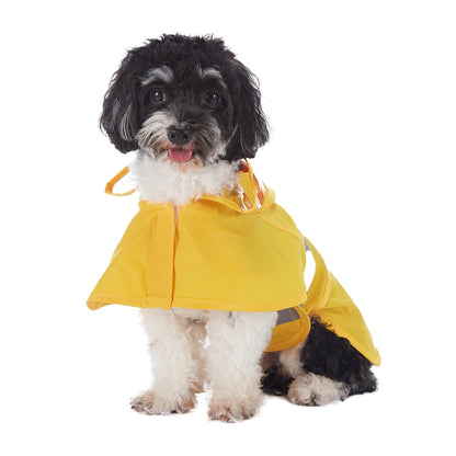 Pet Raincoat Cartoon Pattern Reflective