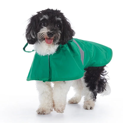Pet Raincoat Cartoon Pattern Reflective
