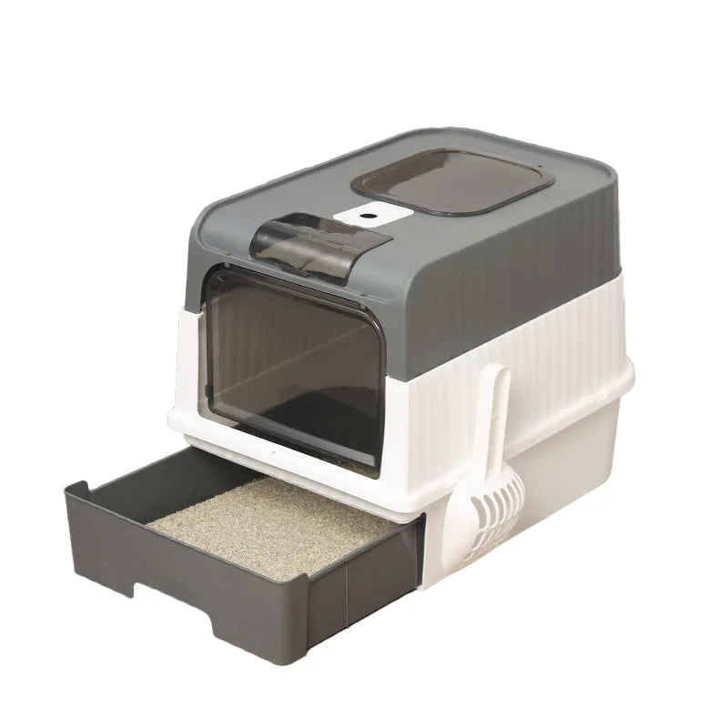 Cat Litter Box with Scoop