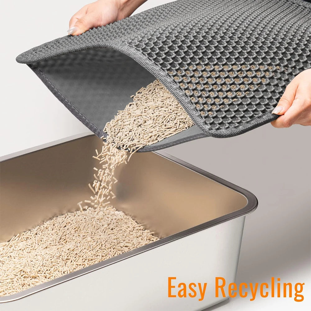 Cat Litter Mat - Double Layered and Waterproof
