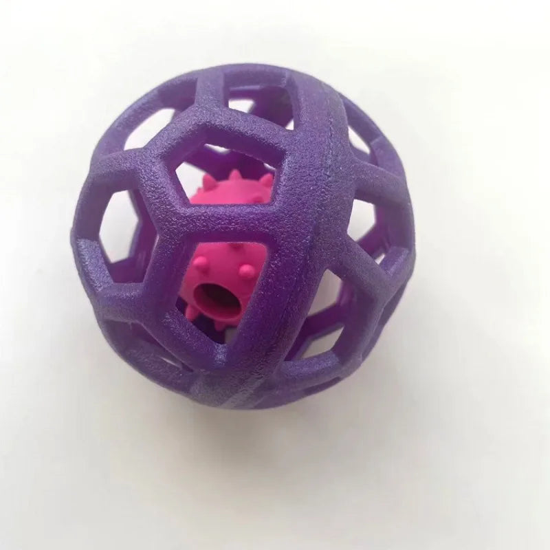 2‑Pack Hollow Ball Puppy Toys