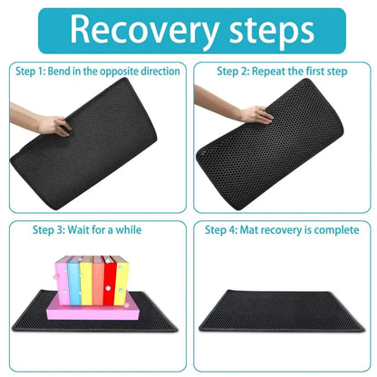 Cat Litter Mat - Double Layered and Waterproof