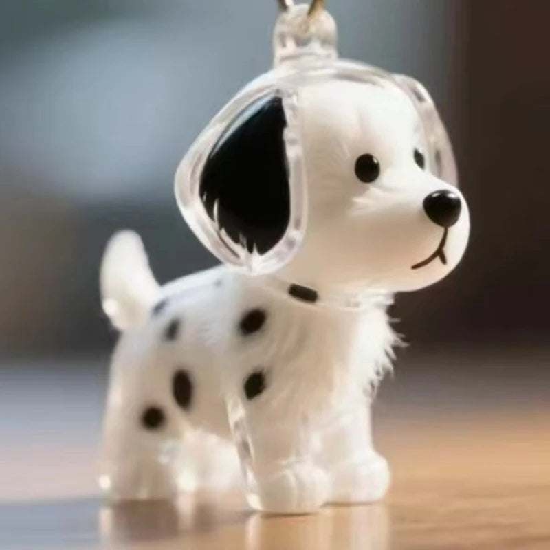 Pet Hair Memorial Pendant Keychain