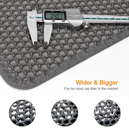 Cat Litter Mat - Double Layered and Waterproof