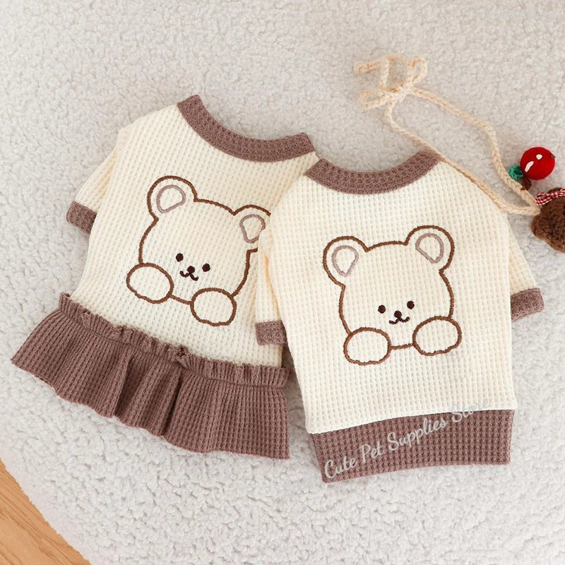 Cute Couple Dog Clothes For
