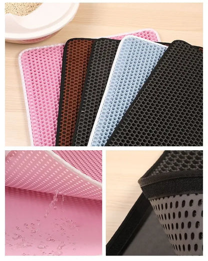 Cat Litter Mat - Double Layered and Waterproof
