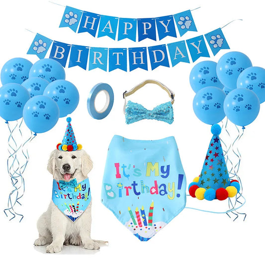 Pet Birthday Party Set Balloon