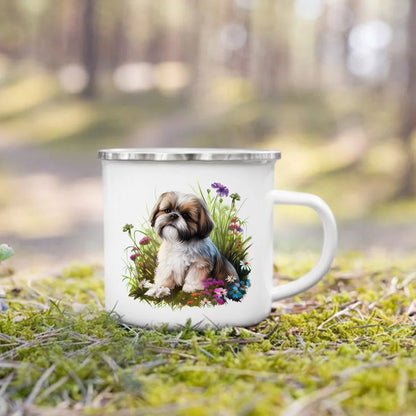 Dachshund Bulldog Border Colliegolden Retriever Printed Enam