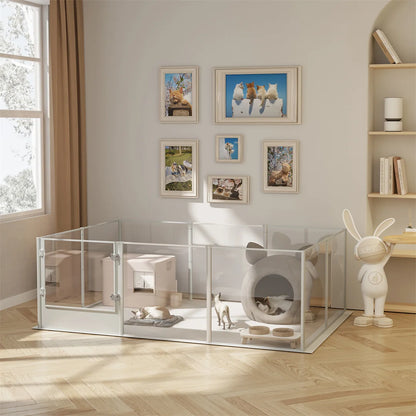 Whelping Playpen - Clear Acryli