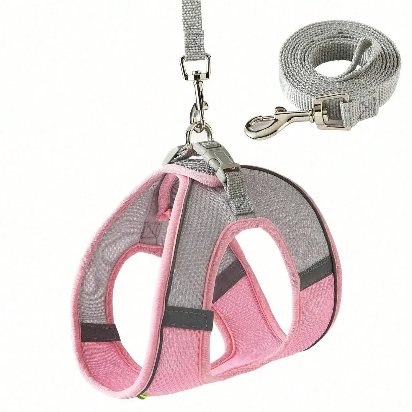 Escape-Proof Dog Harness and Leash Set for Small Dogs