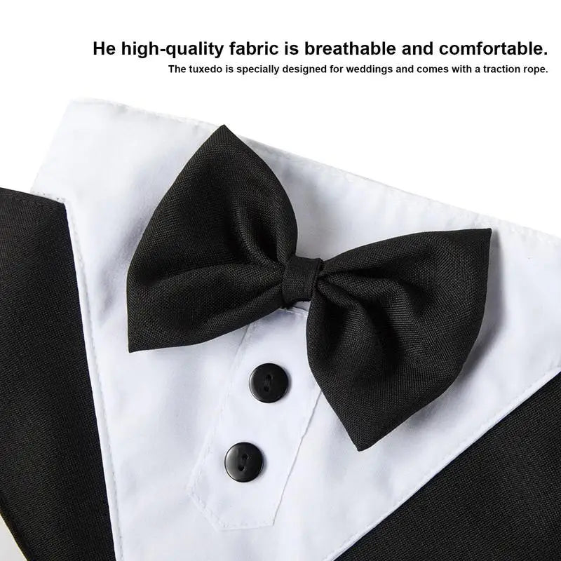 Dogs Tuxedo Wedding Party Suit