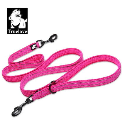 Truelove Pet Dog Leash Multi-function Reflective Hand Free T