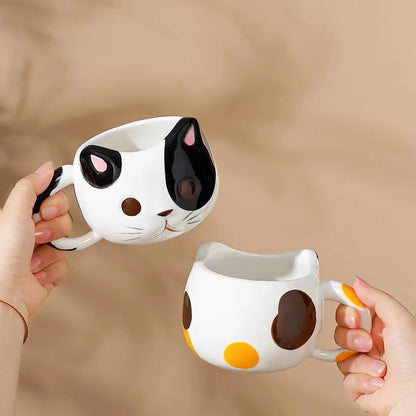 Creative Cat Shaped Mug Cups
