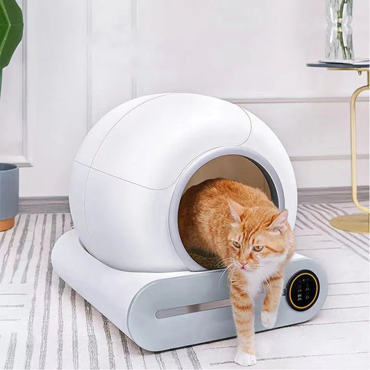 65L Automatic Smart Cat Litter Box - Self Cleaning