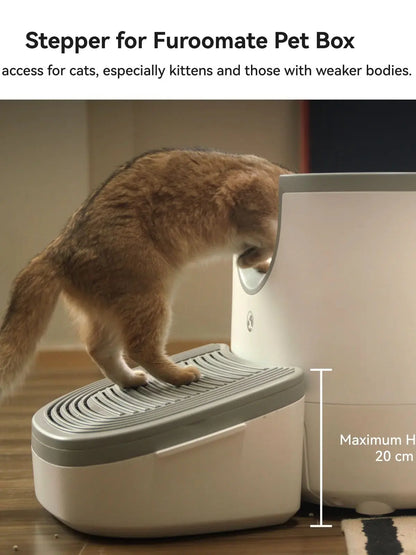 Self-Cleaning Cat Litter Box Open-Top Design with Advanced Safety Sensors
