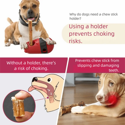 Bite Resistant Dog Treat Dispenser Toy Relieve Boredom Indoo