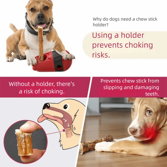 Bite Resistant Dog Treat Dispenser Toy Relieve Boredom Indoo