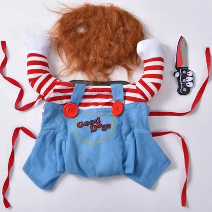 Scary Doll Dog Halloween Costume