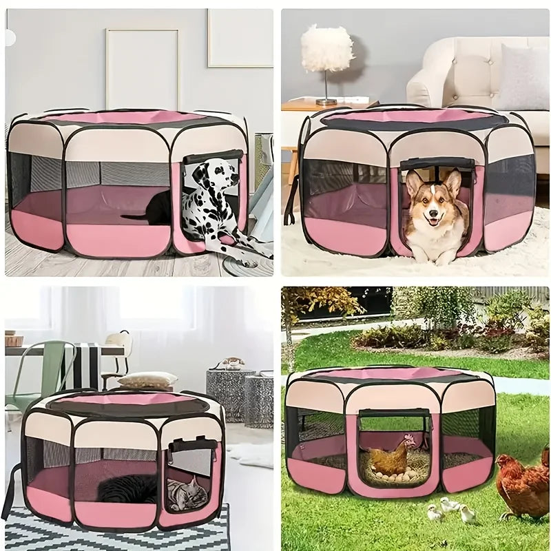 Portable Pet Playpen - Foldable