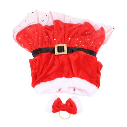 Pet Christmas Costume Fun Cute
