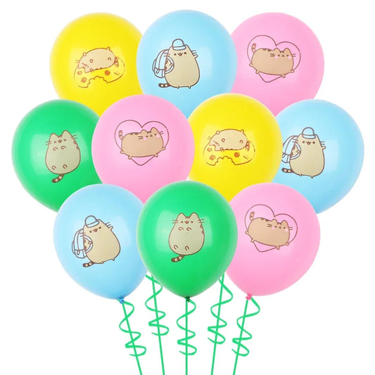 10/30/50Pcs Cartoon Fat Lucky Cat