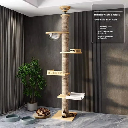 Cat Supplies Wooden Cats Tree