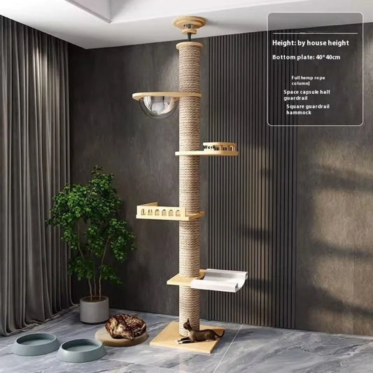 Cat Supplies Wooden Cats Tree