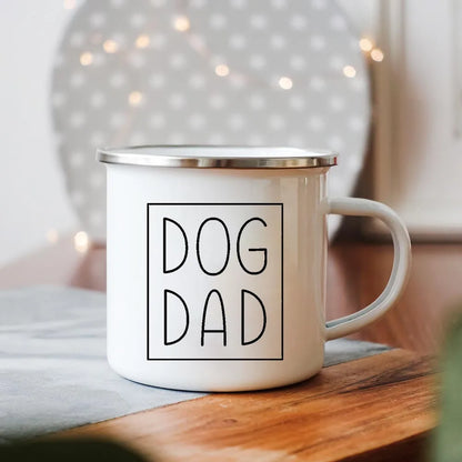 Dog Mom/Dad Print Creative Enamel