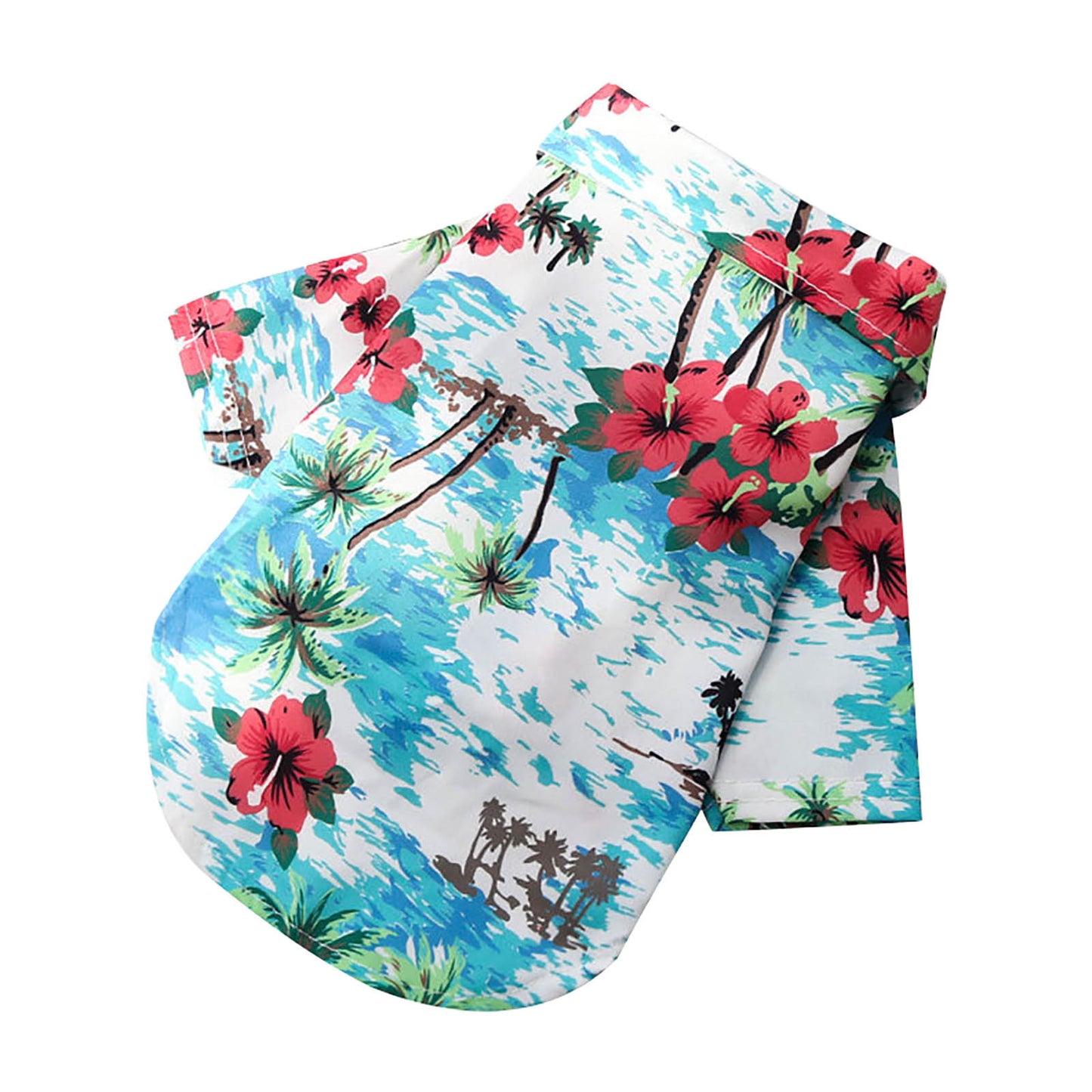 Pet Summer Cotton Shirts Hawaii