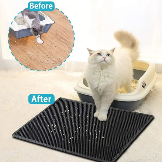 Cat Litter Mat - Double Layered and Waterproof