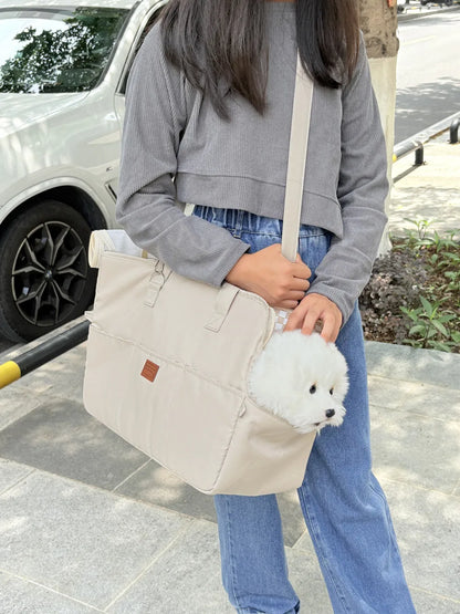Breathable Pet Cat ShoulderHandbag Pet Dog Carrier Bag safe