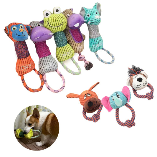 Dog Chew Toy with Handle