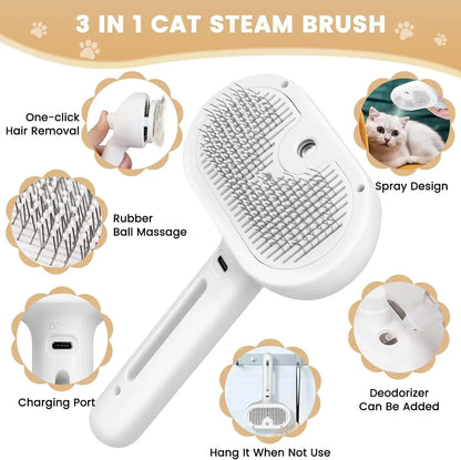 Pet Spray Grooming Comb Remove