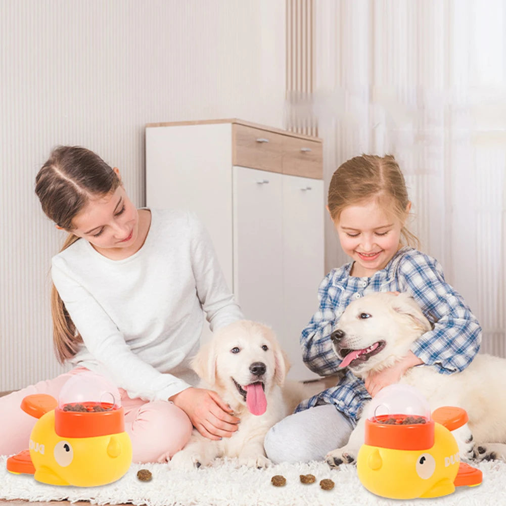 Dog Puzzle Feeder Interactive Pet Food Treat Dispenser Carto