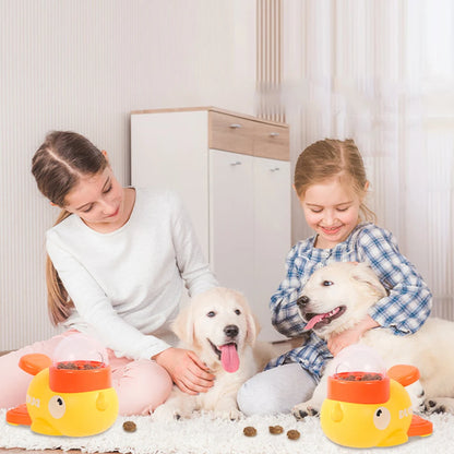 Dog Puzzle Feeder Interactive Pet Food Treat Dispenser Carto