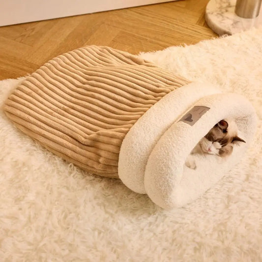 Warm Cat Sleeping Bag Soft