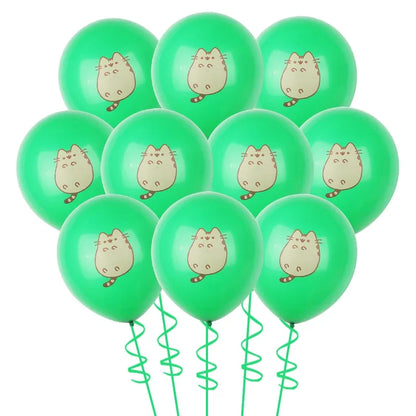 10/30/50Pcs Cartoon Fat Lucky Cat