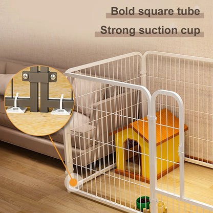 6 Panels Dog Playpen - Foldable
