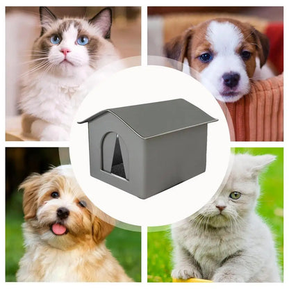 Outdoor Cat House Foldable Warm