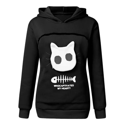 Winter Animal Pouch Hoodie