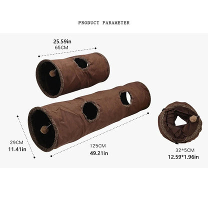 Cat Tunnel Cat Toy, Straight